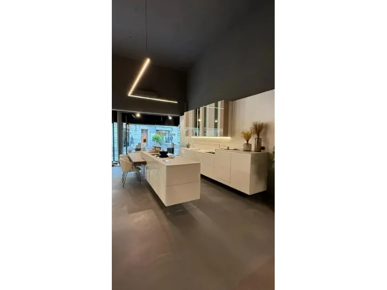 Cucina altri colori design con isola Cut  Lago a soli 45694 Euro