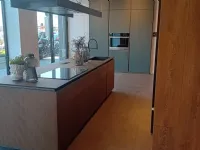 Cucina Scavolini design con isola altri colori in legno Libra