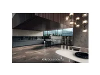 Cucina altri colori design con penisola Emporio dj Dibiesse a soli 4550 Euro