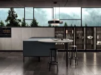 Cucina altri colori design con penisola Emporio dj Dibiesse a soli 4550 Euro