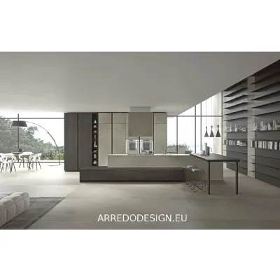 Cucina altri colori design con penisola Dibiesse Vestimi a soli 4000 Euro