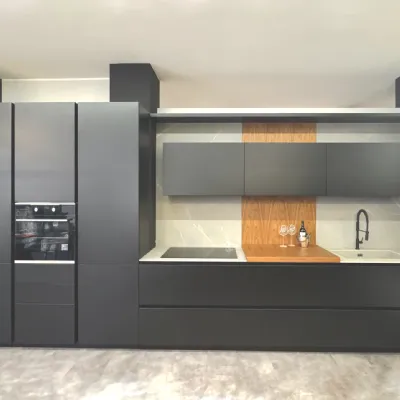 Cucina altri colori design lineare Binova Cucina bluna black  a soli 13440 Euro