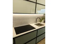 Cucina lineare in laminato opaco altri colori Jeometrica a prezzo scontato