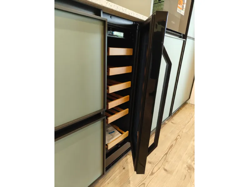 Cucina lineare in laminato opaco altri colori Jeometrica a prezzo scontato