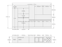 Cucina design lineare Start time presa Veneta cucine a prezzo scontato