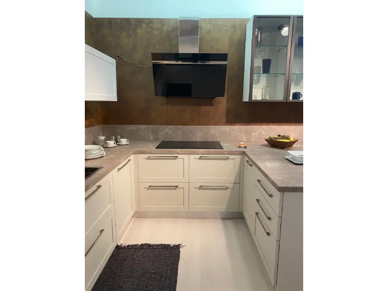Cucina Dallas ad angolo Arrex con un ribasso imperdibile