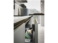 Cucina Emporio moderna altri colori Dibiesse ad angolo scontata 30%