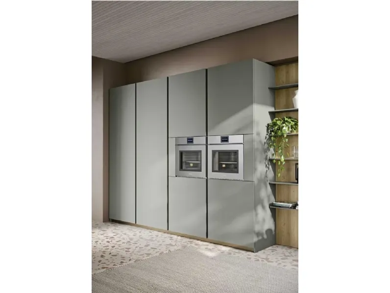 Cucina Emporio moderna altri colori Dibiesse ad angolo scontata 30%