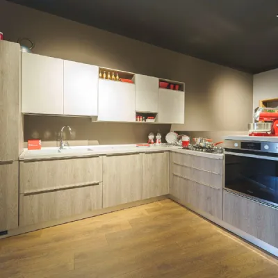 Cucina altri colori moderna ad angolo Mood liberamente Scavolini a soli 6900