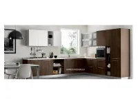 Cucina altri colori moderna ad angolo Pd11 * Artigianale in Offerta Outlet