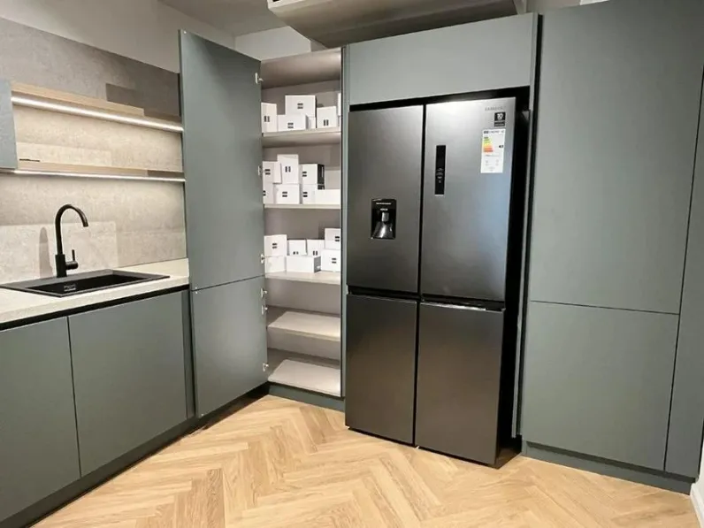 Cucina moderna ad angolo Young Stosa a prezzo scontato