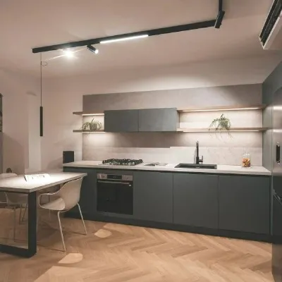 Cucina moderna ad angolo Young Stosa a prezzo scontato