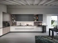 Cucina Prima cucine moderna ad angolo altri colori in melaminico Zoe