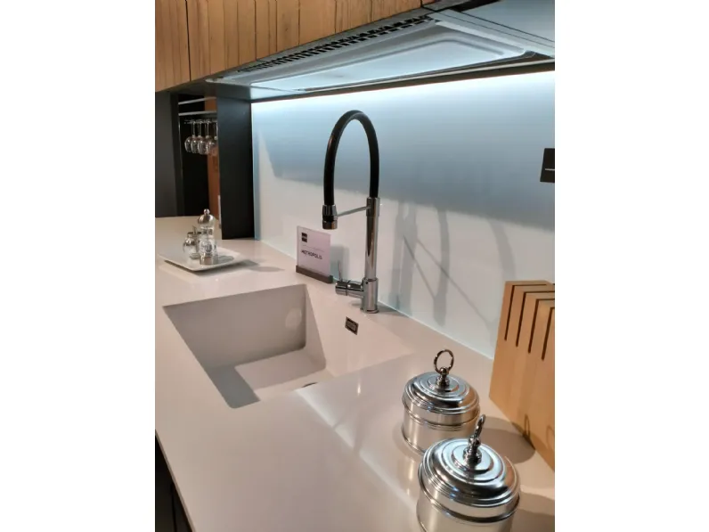 Cucina a prezzo ribassato ad isola moderna Metropolis natural Stosa