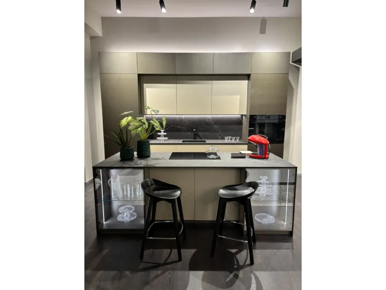 Cucina altri colori moderna con isola Cucina modello libra Scavolini in offerta