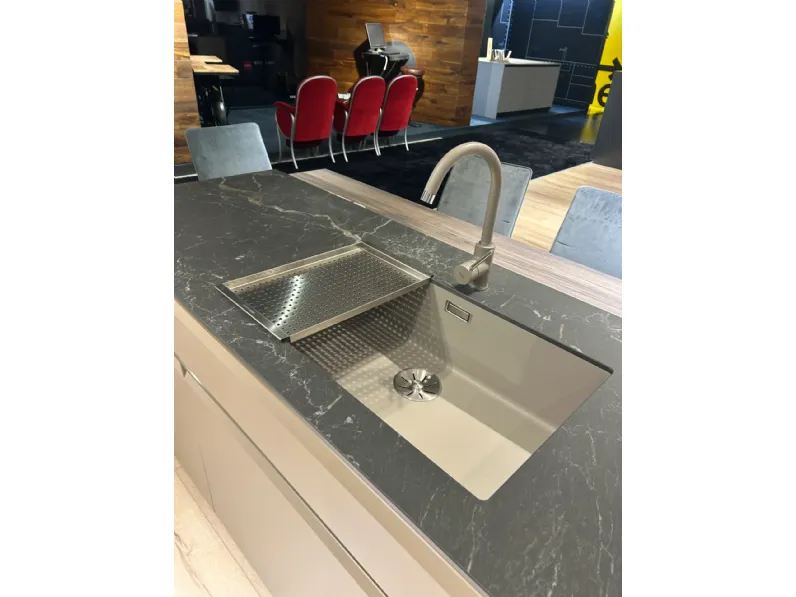 Cucina a PREZZI OUTLET in laccata opaco Scavolini -42%