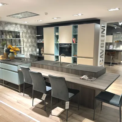 Cucina a PREZZI OUTLET in laccata opaco Scavolini -42%