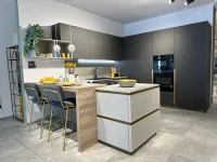 Cucina Delinea con penisola Scavolini con un ribasso imperdibile