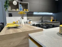 Cucina Delinea con penisola Scavolini con un ribasso imperdibile