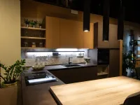 CUCINA con penisola Prima cucine Zoe SCONTATA 40%