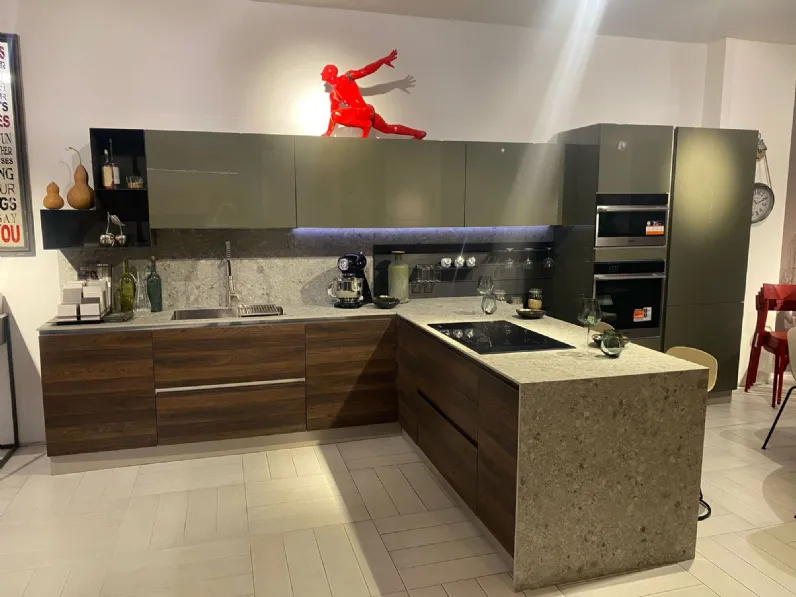 Cucina modello Zante/tiffany Mobilturi PREZZO SCONTATO 60%