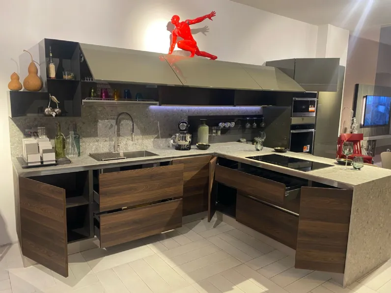 Cucina modello Zante/tiffany Mobilturi PREZZO SCONTATO 60%