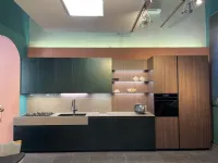 Cucina lineare moderna altri colori Binova Bluna a soli 13500