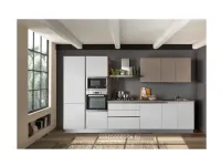 Cucina Net cucine moderna lineare altri colori in laminato materico Delizia
