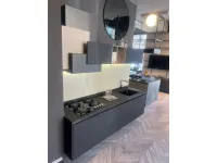 Cucina Infinity moderna altri colori Stosa lineare scontata 58%