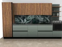 Cucina lineare in laminato opaco altri colori Kaya lineare a prezzo ribassato