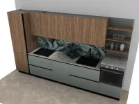 Cucina lineare in laminato opaco altri colori Kaya lineare a prezzo ribassato