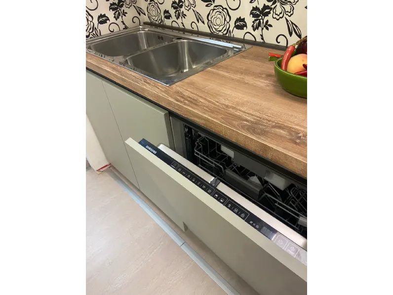 Cucina a prezzo ribassato lineare moderna Loft Arrex