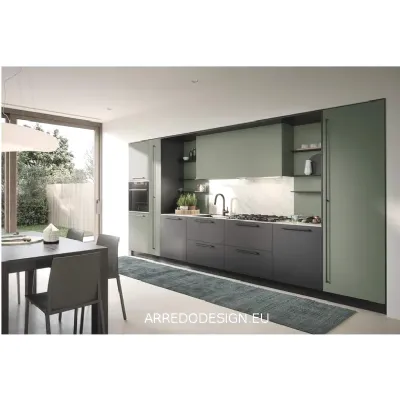 Cucina lineare moderna altri colori Prima cucine Luce a soli 6210 Euro