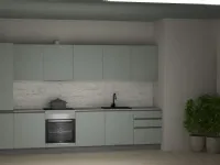Cucina altri colori moderna lineare Gicinque Promo infinity 360 gres a soli 6390 Euro