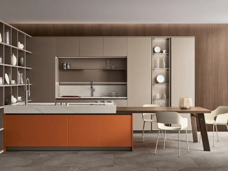 Richiedi il prezzo: cucina altri colori moderna Lounge 02 di Veneta Cucine scontata 