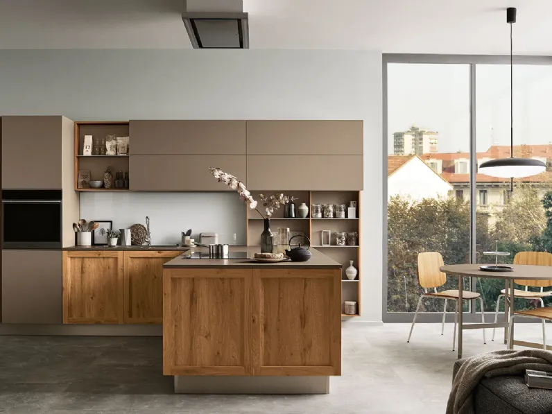 Richiedi il prezzo: cucina altri colori moderna Milano 06 di Veneta Cucine in Offerta Outlet 