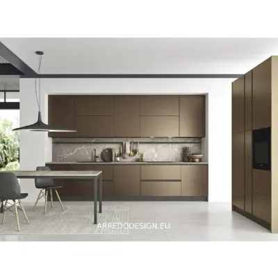 Cucina lineare in melaminico altri colori Easy a prezzo scontato