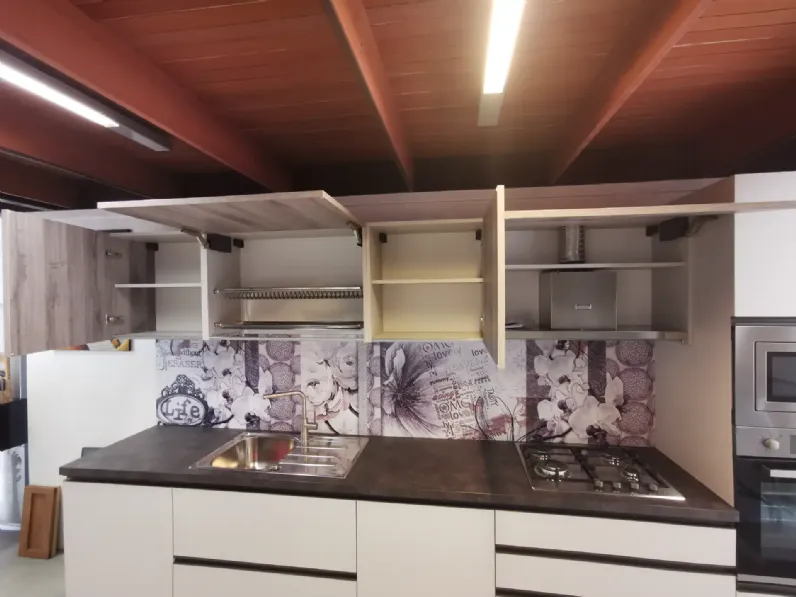 Cucina grigia moderna lineare Ar-due Easy a soli 7900 Euro