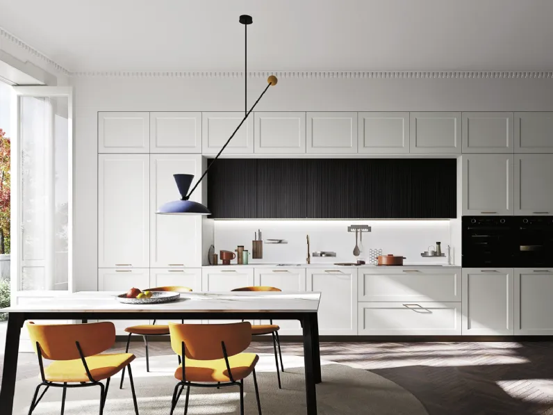 Cucina lineare moderna altri colori Ar-due T44 a soli 8360 Euro
