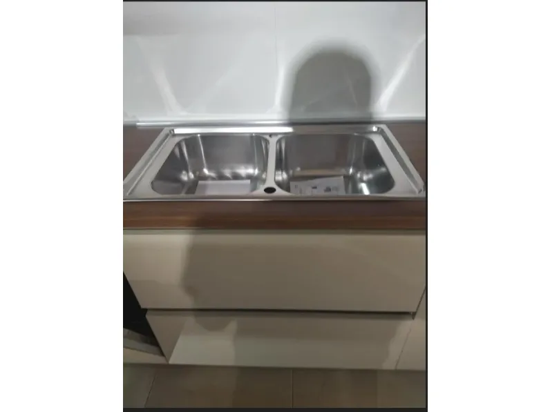 Cucina modello ginevra lineare Aran con un ribasso imperdibile