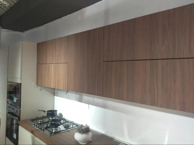Cucina modello ginevra lineare Aran con un ribasso imperdibile