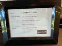 Cucina con penisola in hpl altri colori Lab 13 acuta fenix a prezzo ribassato