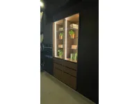 Cucina con penisola in hpl altri colori Lab 13 acuta fenix a prezzo ribassato
