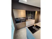 Cucina a PREZZI OUTLET in laminato materico Aran -70%