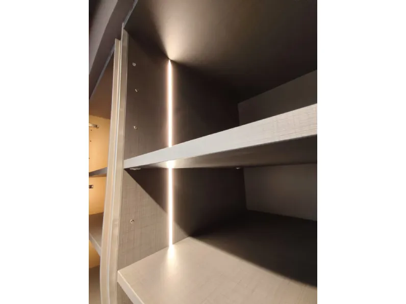 Cucina a PREZZI OUTLET in laminato materico Aran -70%