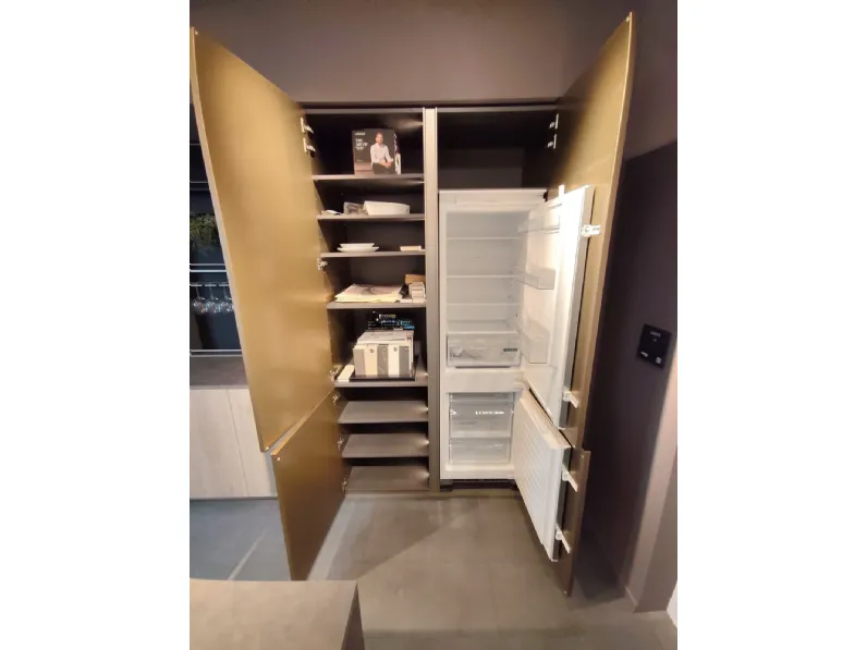 Cucina a PREZZI OUTLET in laminato materico Aran -70%