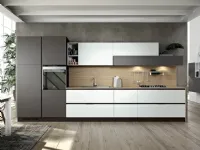 Cucina An design grigio lineare Arredo3 scontata 38%