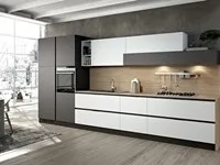 Cucina An design grigio lineare Arredo3 scontata 38%