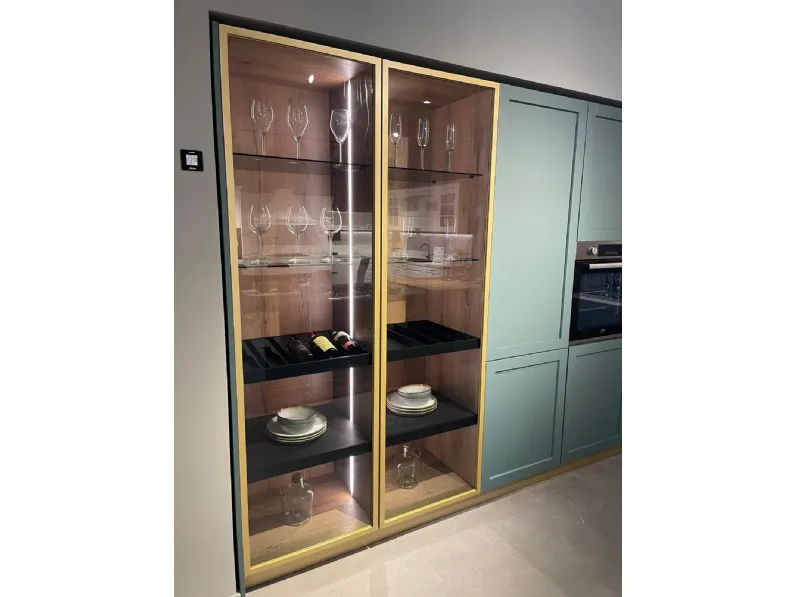 Cucina Arredo3 moderna con penisola altri colori in laccata opaco Cv 658 cucina alma arredo3