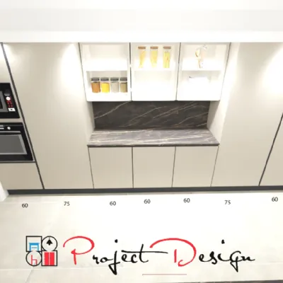 Cucina a prezzo ribassato con isola design Kali  Arredo3